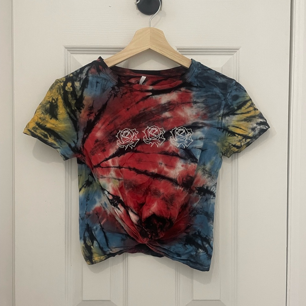 Empyre Tie-Dye Tee with Embroidery (Size Small)